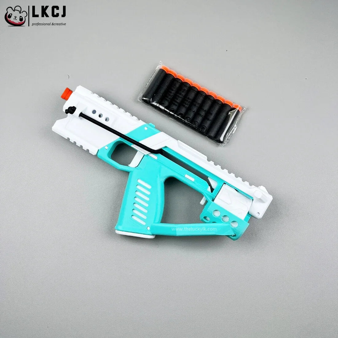 3D Printed Manual Long Revolver