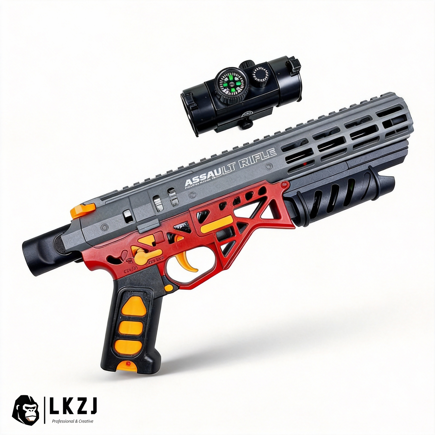 MK6 Gel Blaster With Red Light Effects And Smoke Effects