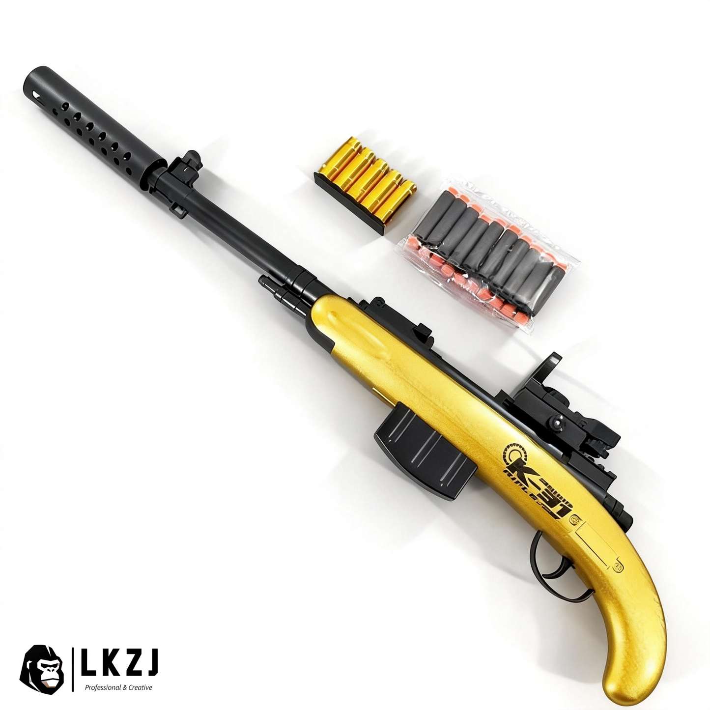 K31 Sniper With Exquisite Color Soft Bullet Gun Toy