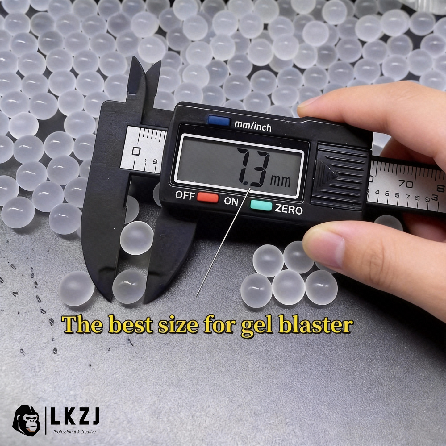 2 Packs of 6x Hardened Gel Balls For Enhancing The Performance of Gel Blasters