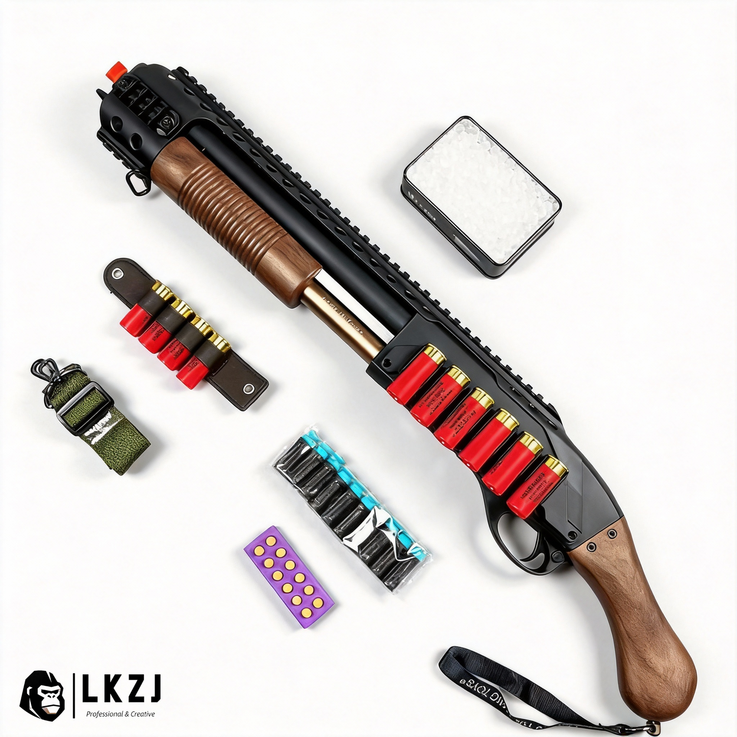 M870 Nerf Soft Bullet/Gel Blaster Gun