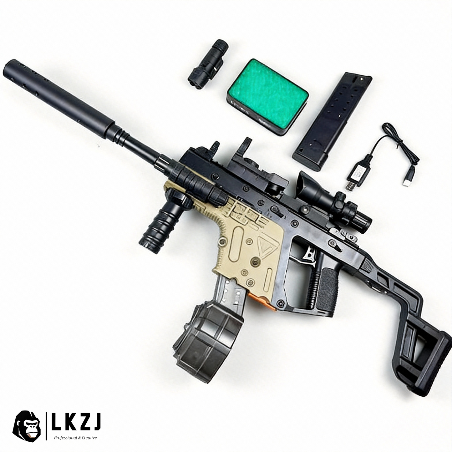 Exquisite Vector Gel Blaster With Forward And Backward Movable Bolt