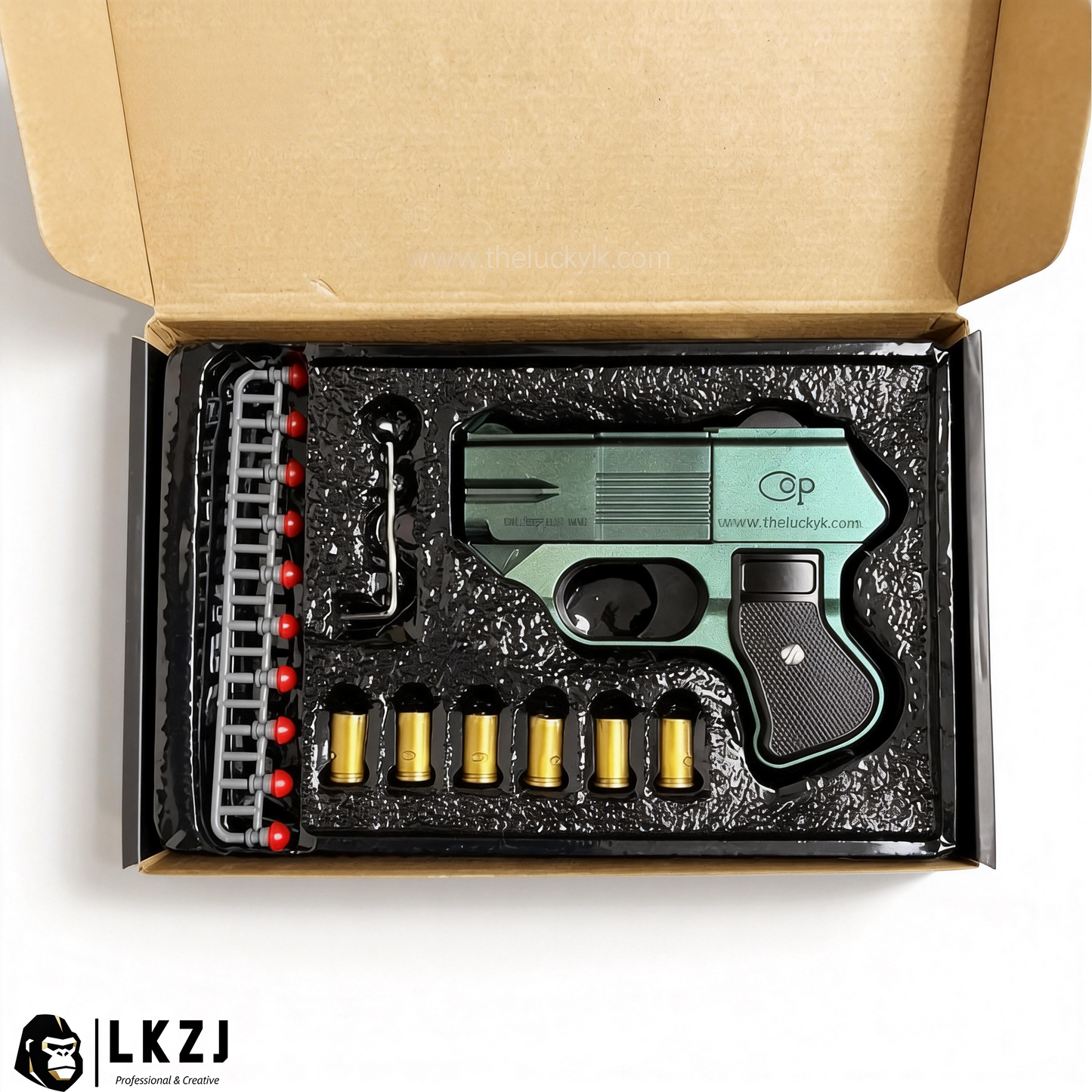 New Quadruple Shot Cop 357 Nerf Toy Gun