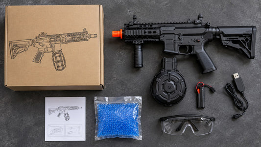 Best gel blasters under $100: LKZJ HD777 electric AR-15 gel blaster