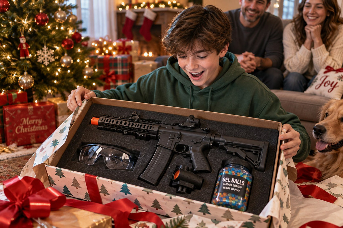 Gel blaster gift guide: LKZJ HD779 electric Desert Eagle gel blaster pistol