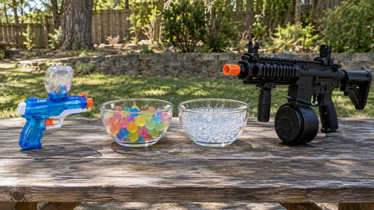 LKZJ HD761 electric gel blaster, also sold as an Orbeez gun or splatter ball gun