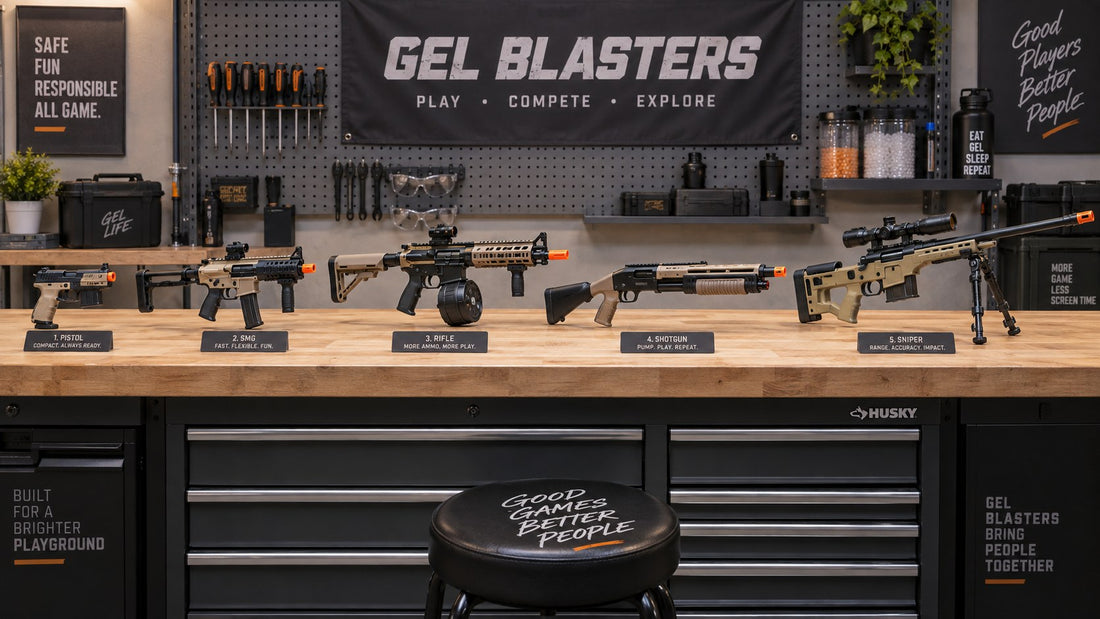 Types of gel blasters: LKZJ HD823 electric Barrett M82A1 sniper gel blaster