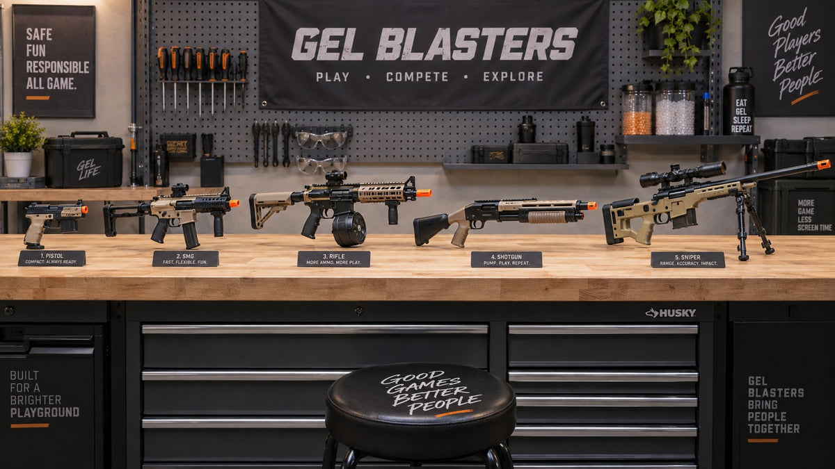 Types of gel blasters: LKZJ HD823 electric Barrett M82A1 sniper gel blaster