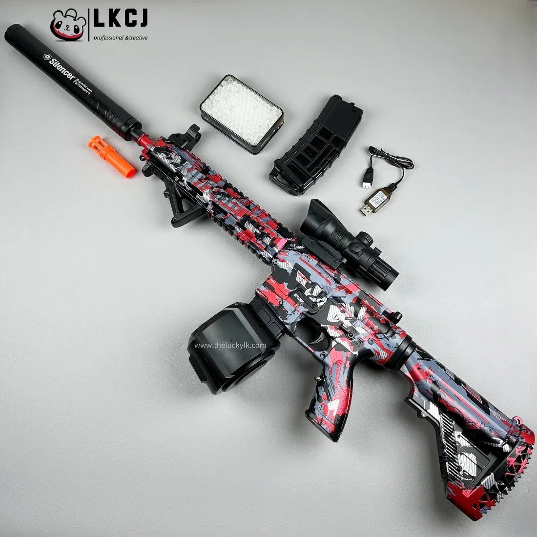 Exquisite Graffiti M416 Gel Blasters 25M Shoot Range