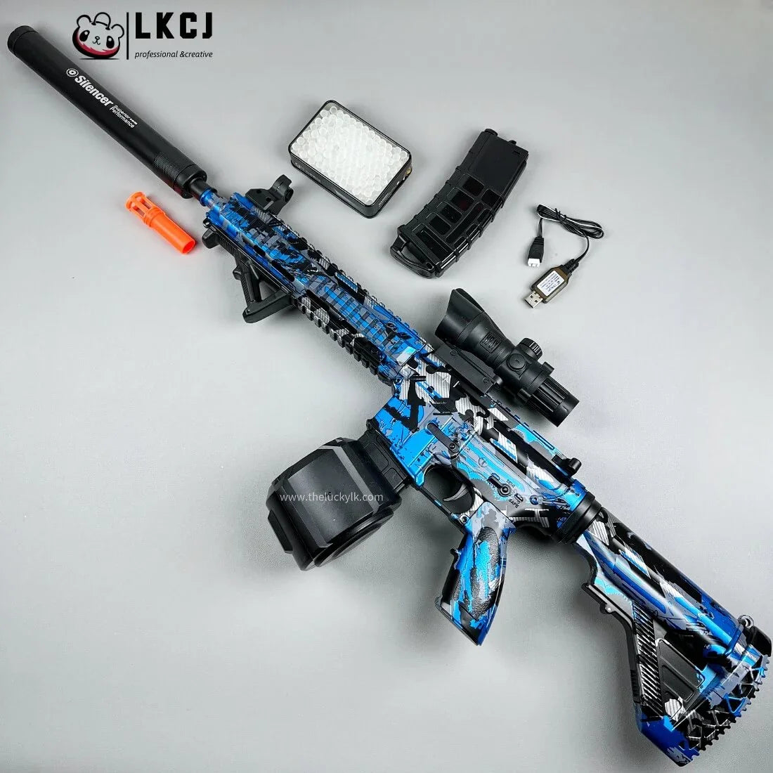 Exquisite Graffiti M416 Gel Blasters 25M Shoot Range