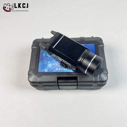 Metal Flashlight With Adjustable Rail