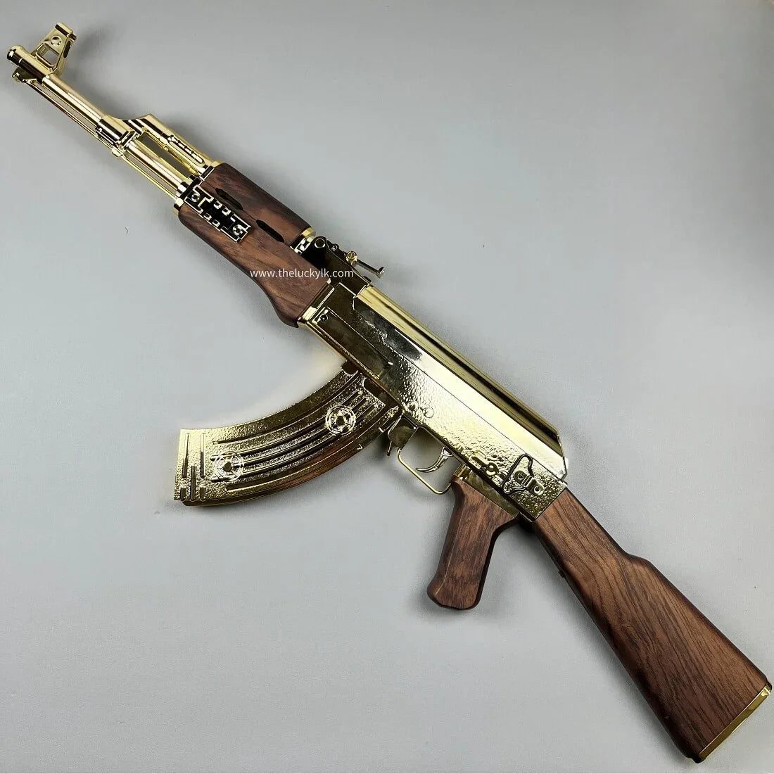 Golden/Silver AK47 Gel Blaster Toygun