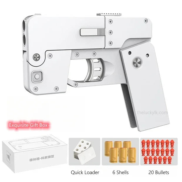 IC380 Foldable Phone Shape Pistol Nerf Toy Gun