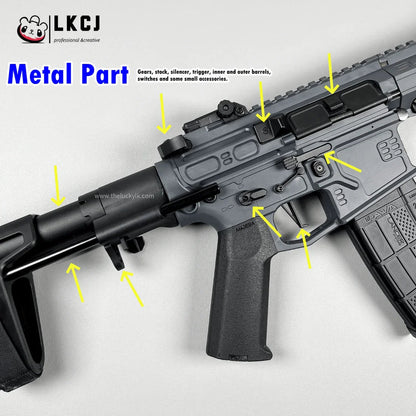 New SLR Precision Shooting Gel Blaster Fast Mode 11.1V Battery Recommended Age 18+
