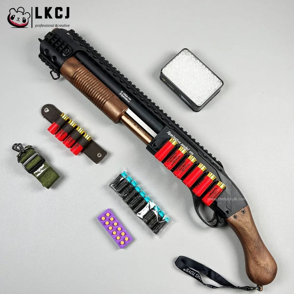 M870 Nerf Soft Bullet/Gel Blaster Gun