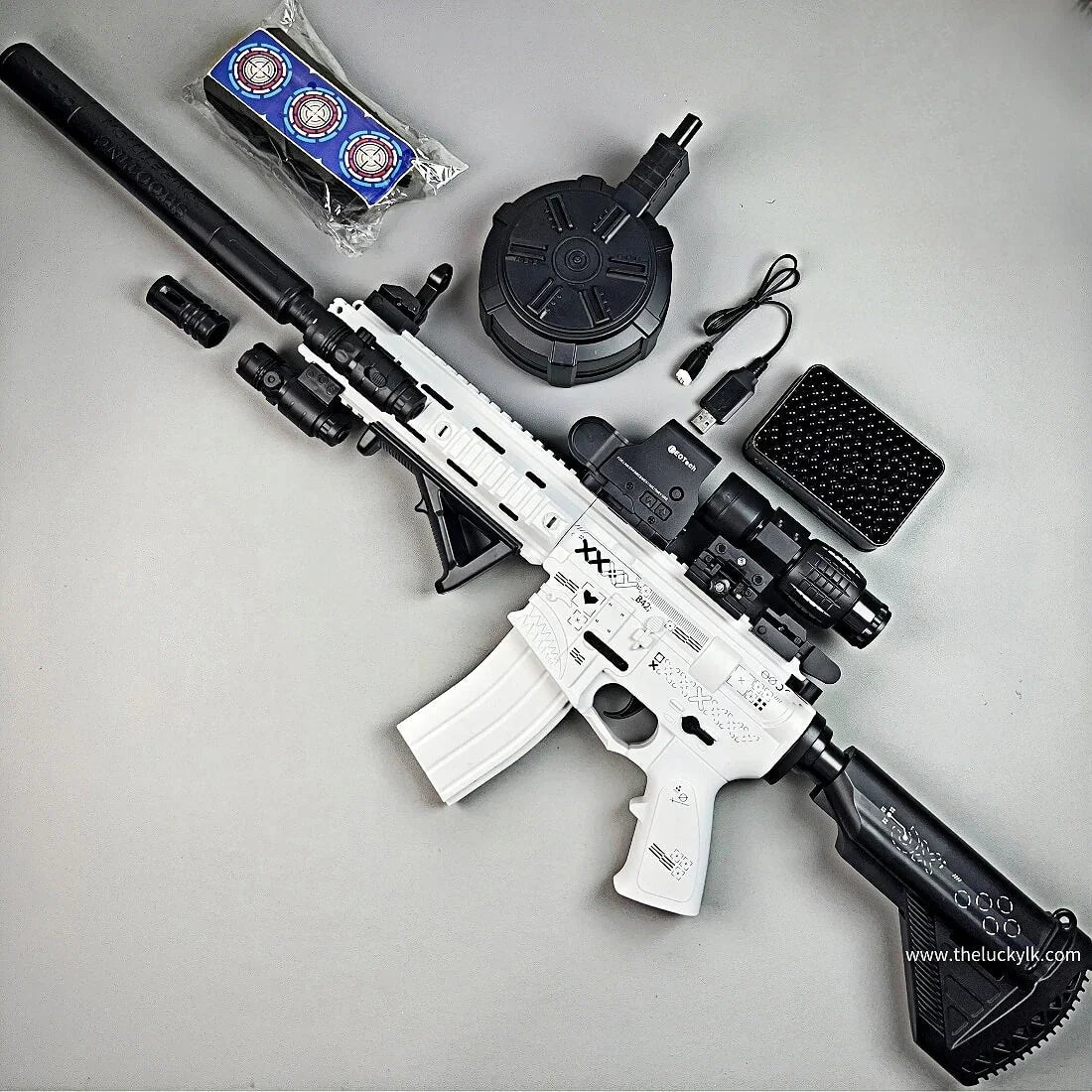 Exquisite Graffiti M416 Gel Blasters 25M Shoot Range