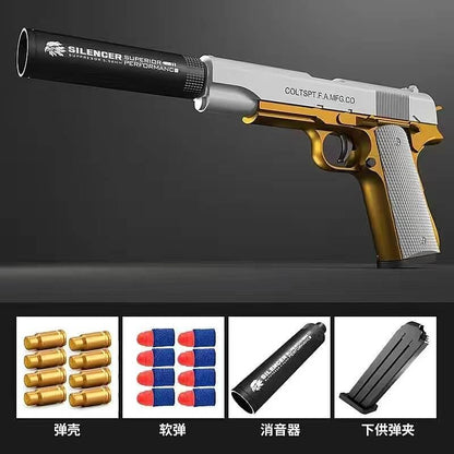 New Plastic EVA Foam Darts Bullets Gun Aim Train Handgun Air Gun