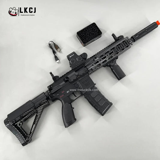 Carbon Fiber HK416D Gel Blaster With SMR Handguard