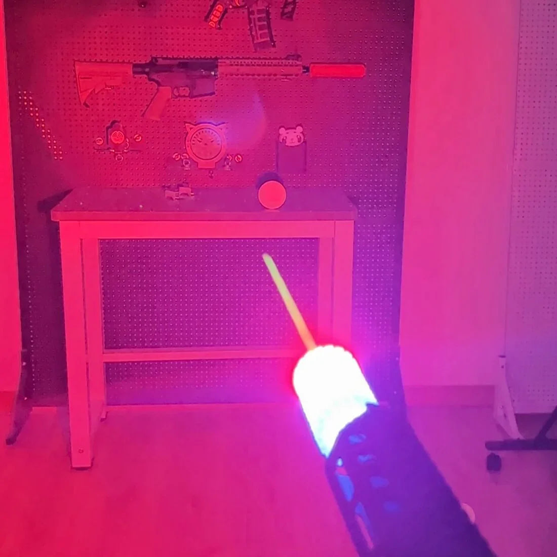 3D Printed RGB Tracer With Rainbow+7 Colors