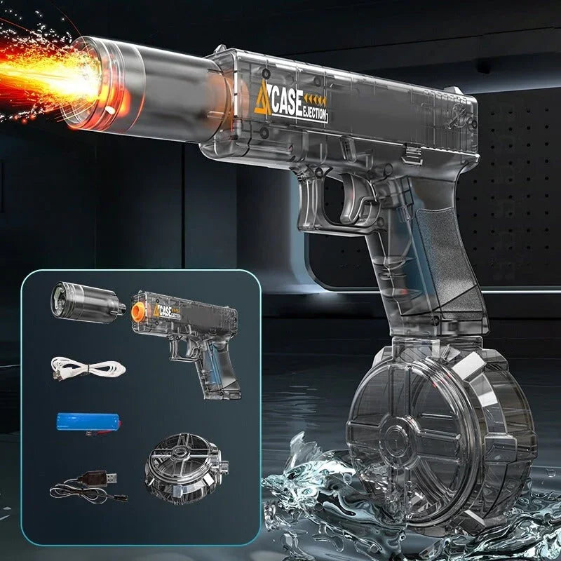 G Pistol Water Gun With Lighting Tracer