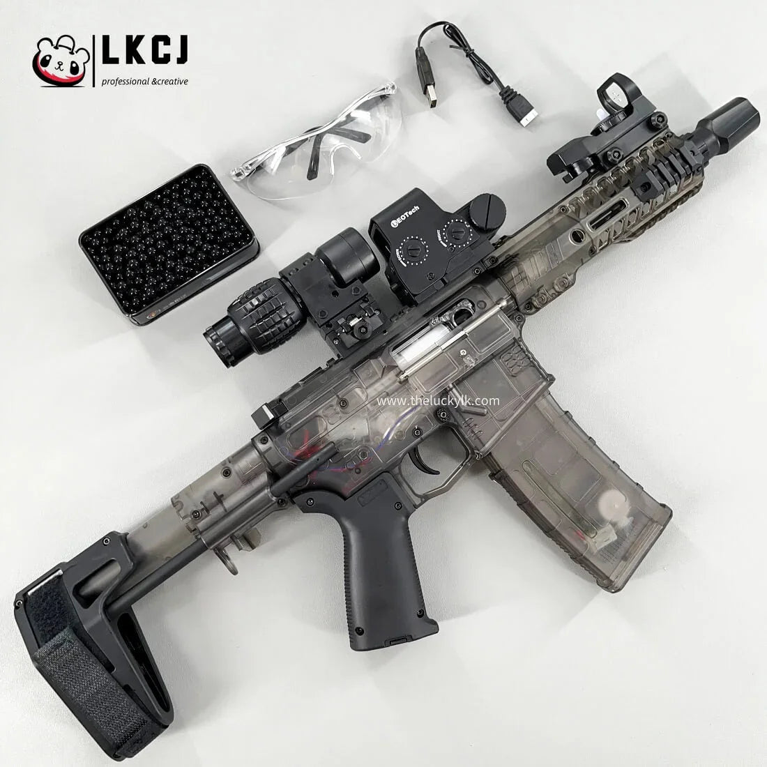 SLR Gel Blaster 2.0 With Forward And Backward Movable Bolt