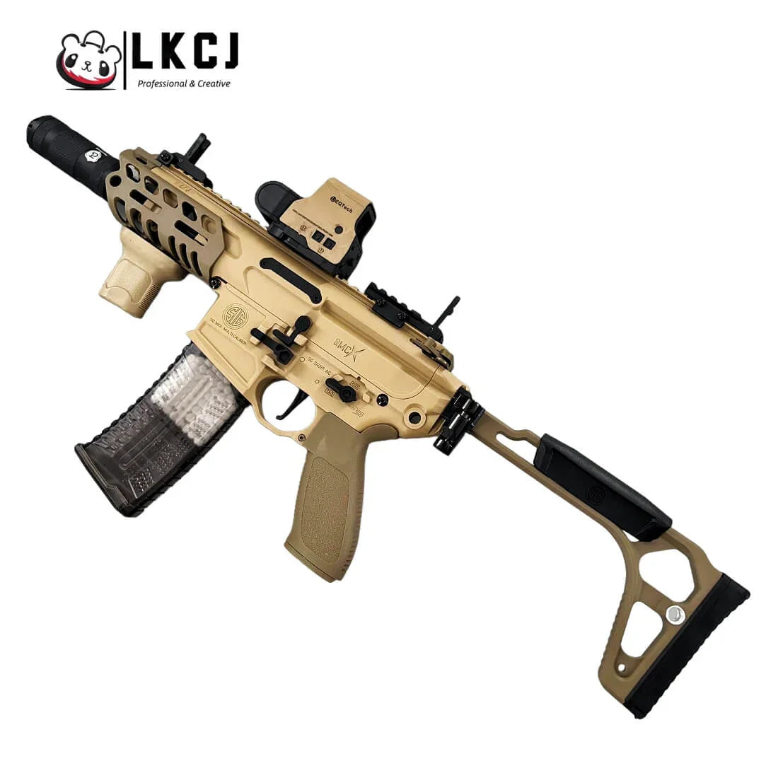 MCX Gel Blaster With Forward And Backward Movable Bolt