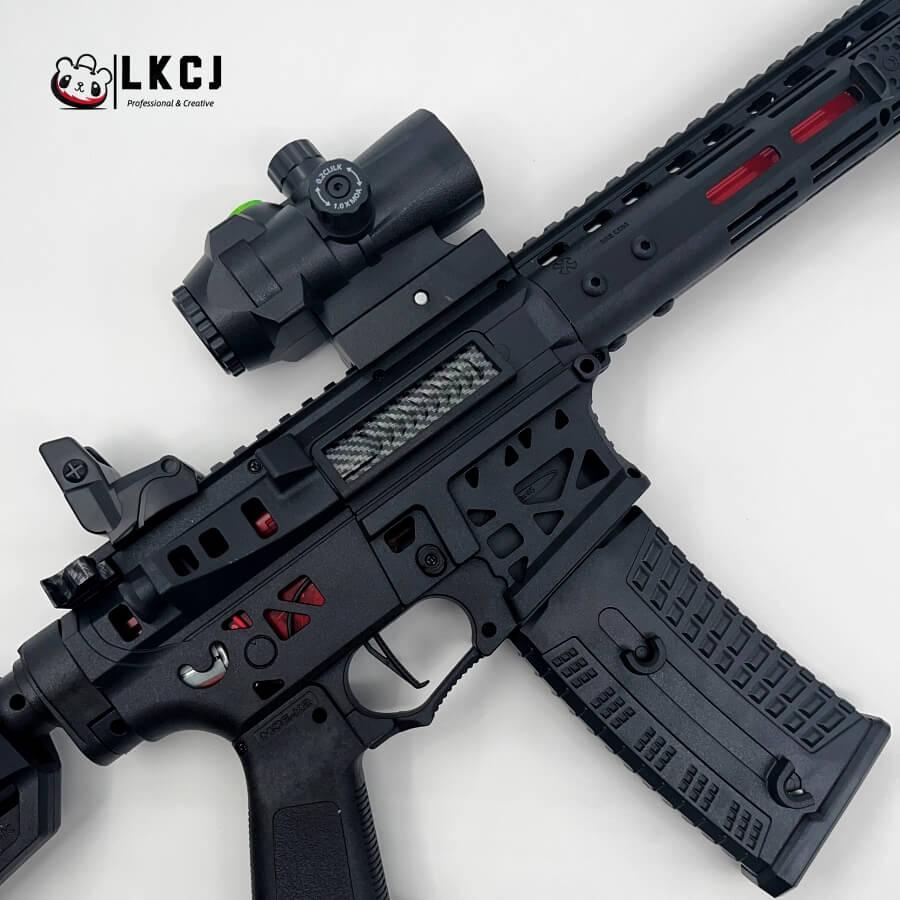 Tactical Edition N4 Blaze Gel Blaster With Carbon Fiber Accents