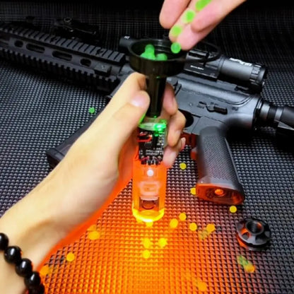 Smoke Wolf 14mm CCW Muzzle Silencer for Gel Blasters & Airsoft Guns