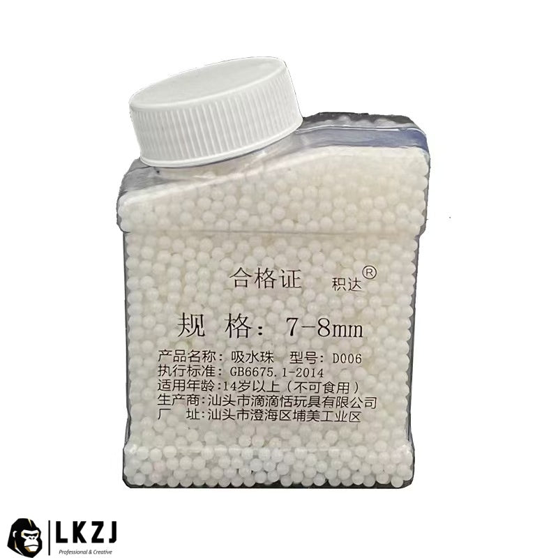 60,000 Gel Balls With Collapsible 600ml Gel Ball Quick-Loading Bottle