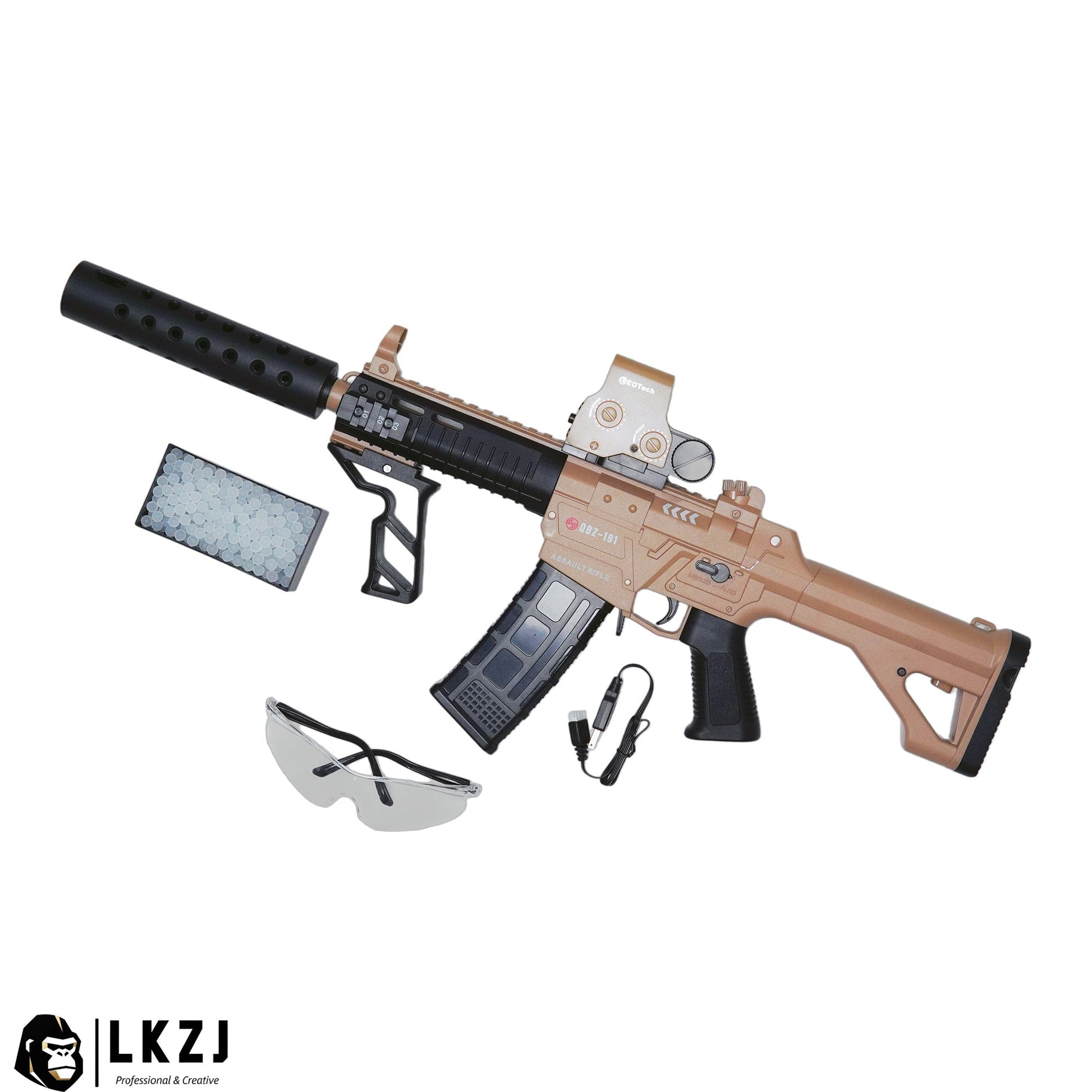 HD747 Electric QBZ191 Gel Blaster