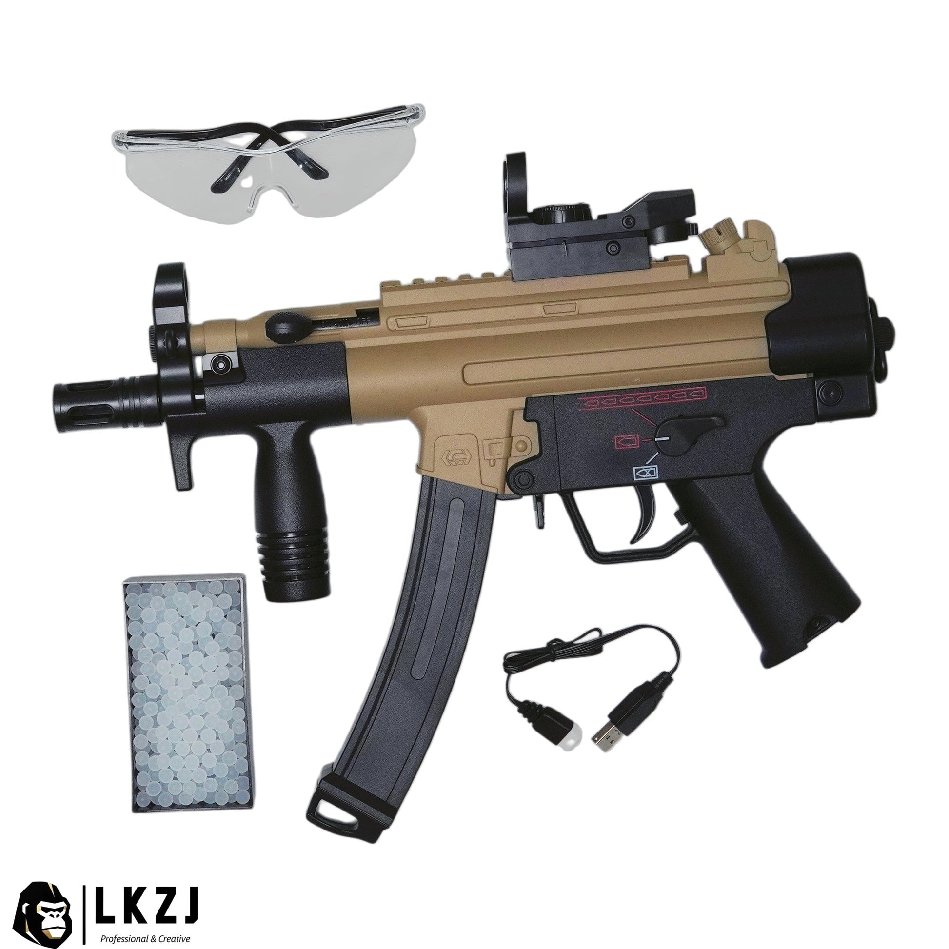 HD769 Electric MP5K Gel Blaster