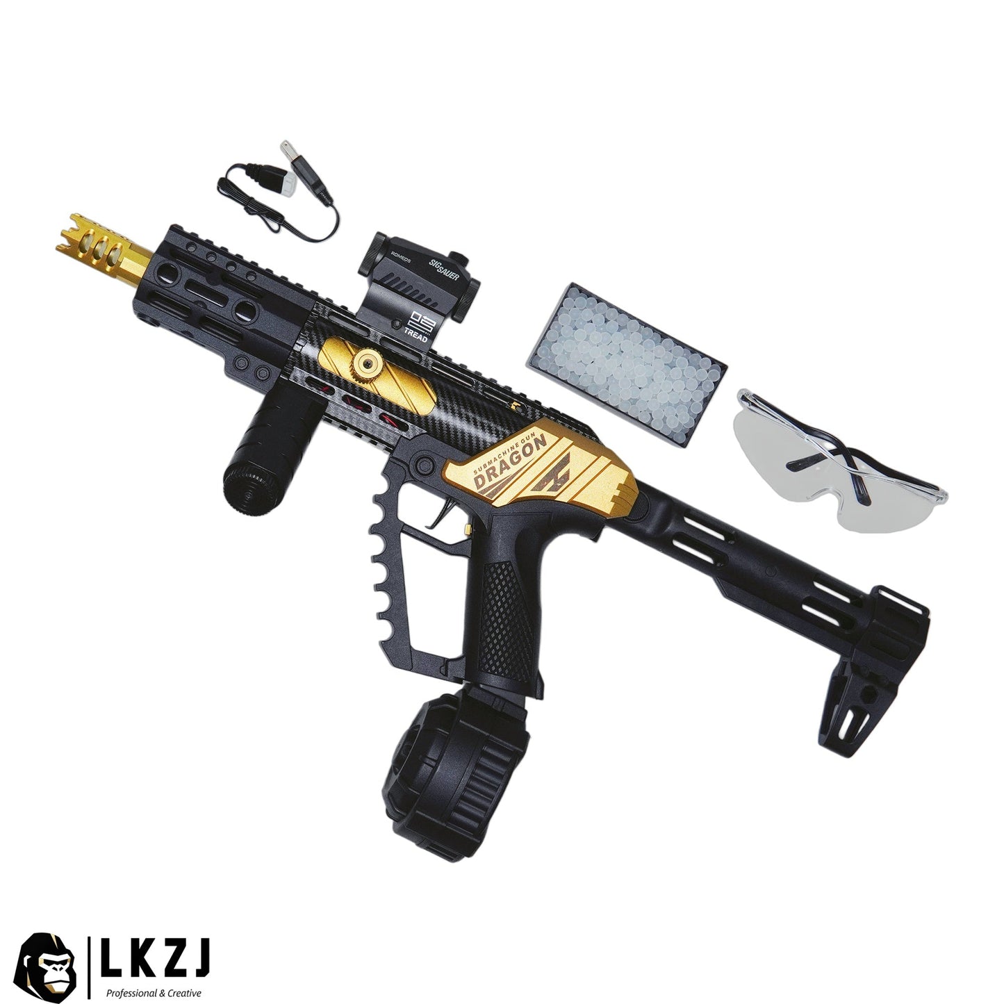 HD788 Electric Sea Dragon MK17 Gel Blaster