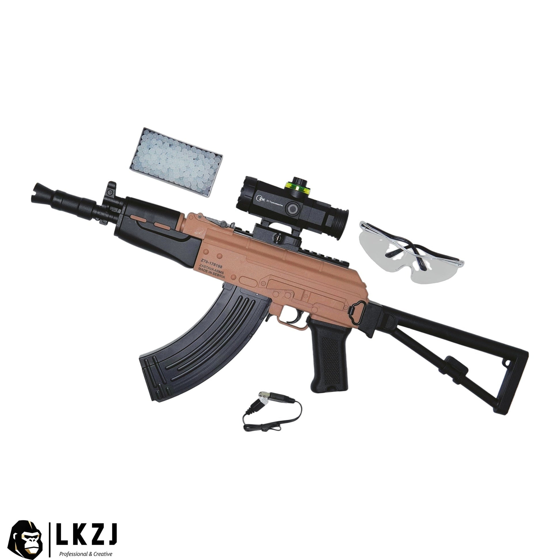 HD796 Electric AK-74U Gel Blaster