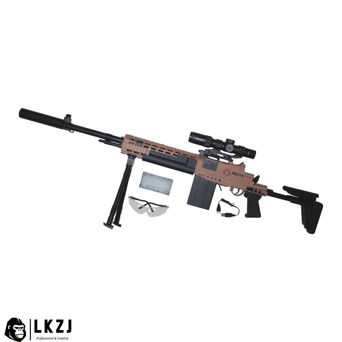 HD824 Electric MK14 Gel Blaster