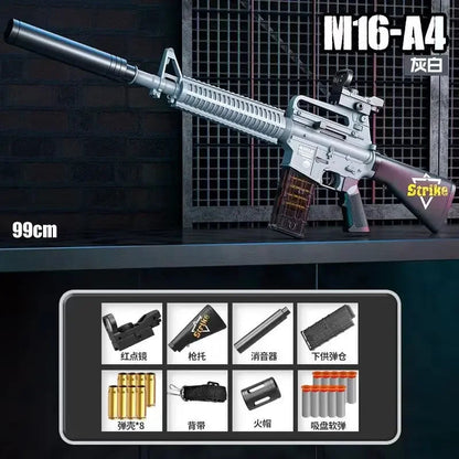M416 Shell Ejecting Soft Bullet Rifle Gun (Assault Rifle/AR)