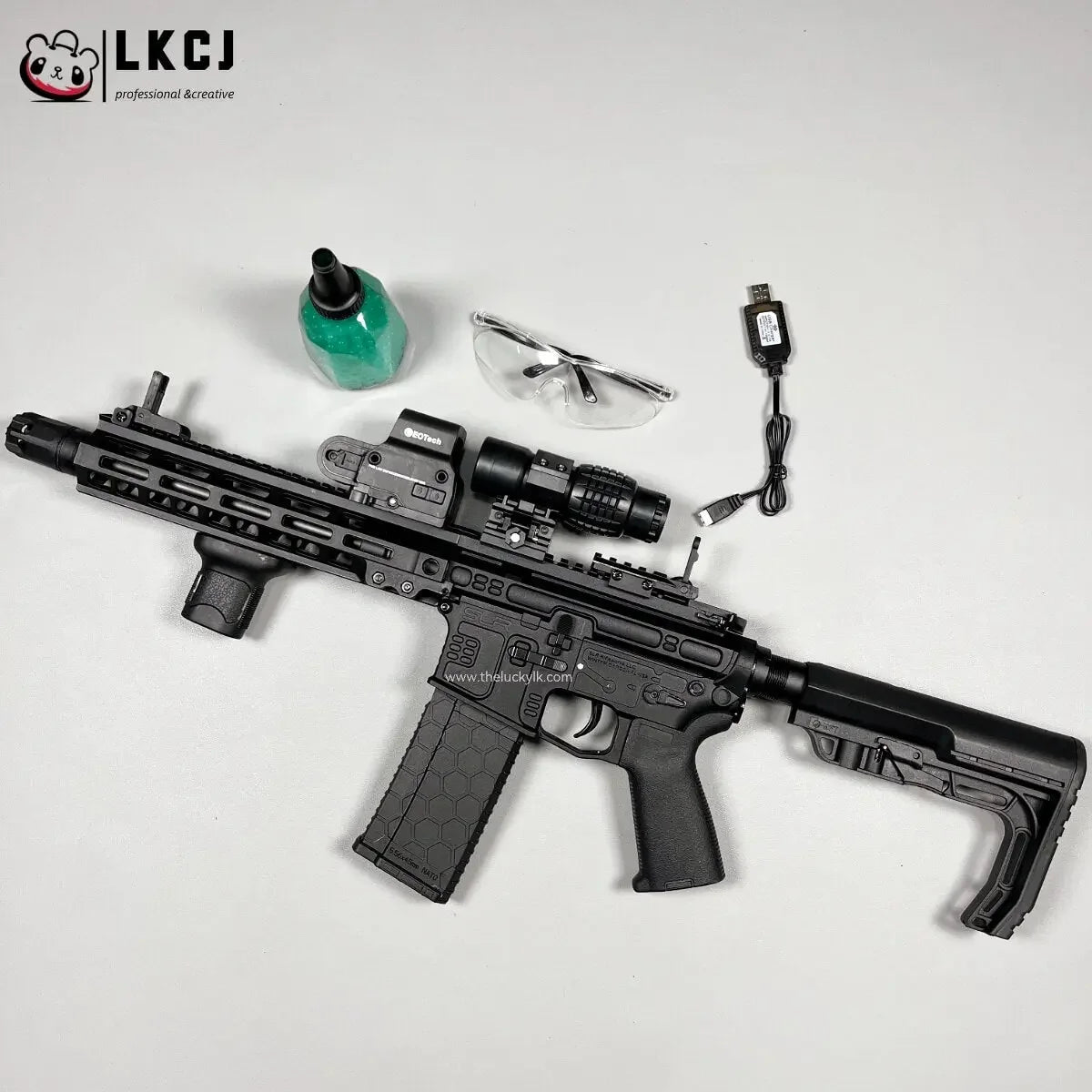 New SLR Precision Shooting Gel Blaster Fast Mode 11.1V Battery Recommended Age 18+