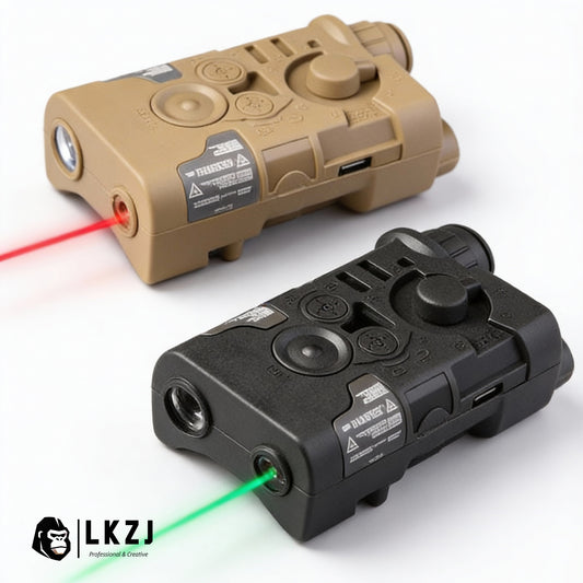 Red Laser + Single-Function Tail Switch with Built-in Battery and Charging Cable