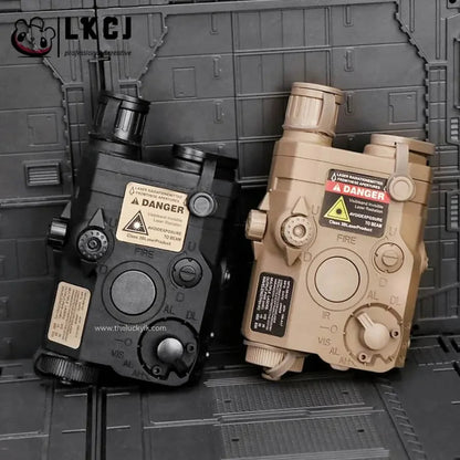 Red Laser+Green Laser+Flashlight Multifunctional Tactical Beam Battery Case