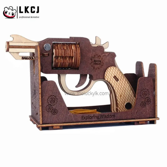 Revolver  - Wooden DIY Toy