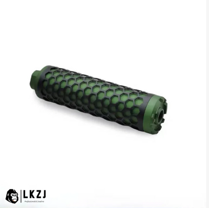 Metal Honeycomb Shape Silencer Adapt To 14 MM Threaded Rod Tip