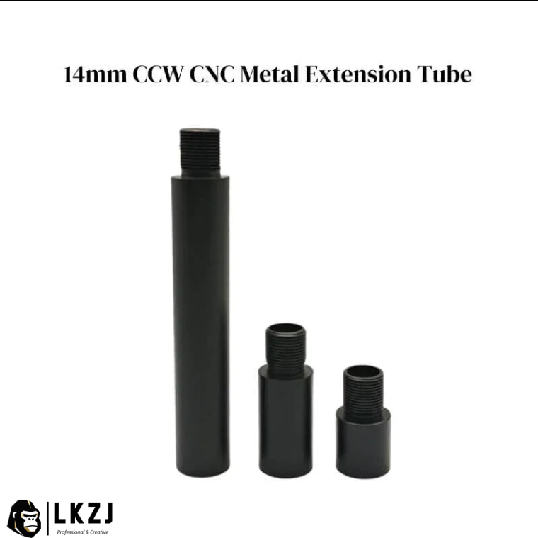 14mm CCW CNC Metal Extension Tube