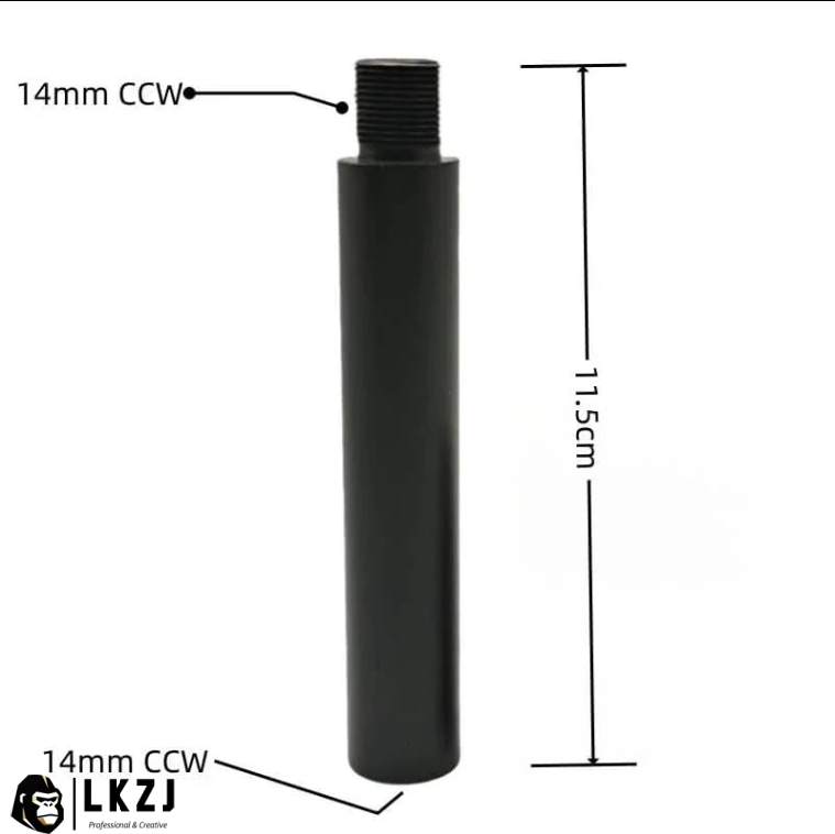 14mm CCW CNC Metal Extension Tube
