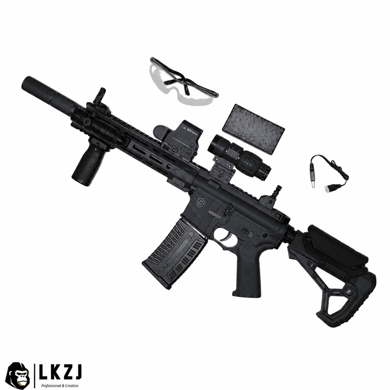 XS-1808A Electric AR-15 F4 Gel Blaster