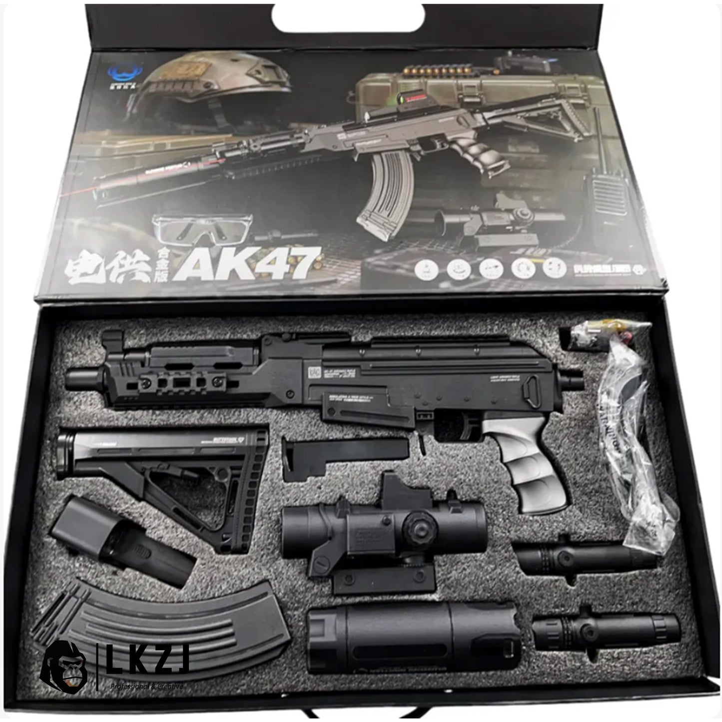 Tactical Edition AK 12 Gel Blaster