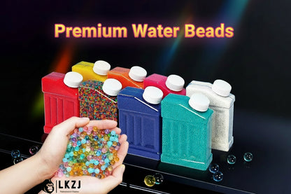 60,000 Gel Balls With Collapsible 600ml Gel Ball Quick-Loading Bottle
