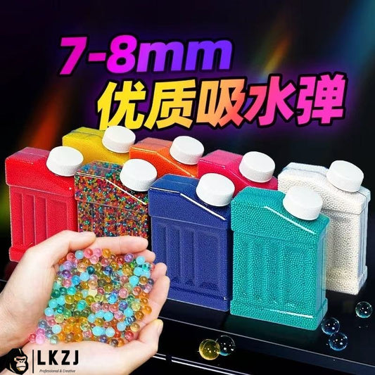 60,000 Gel Balls With Collapsible 600ml Gel Ball Quick-Loading Bottle