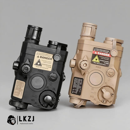 Red Laser+Green Laser+Flashlight Multifunctional Tactical Beam Battery Case