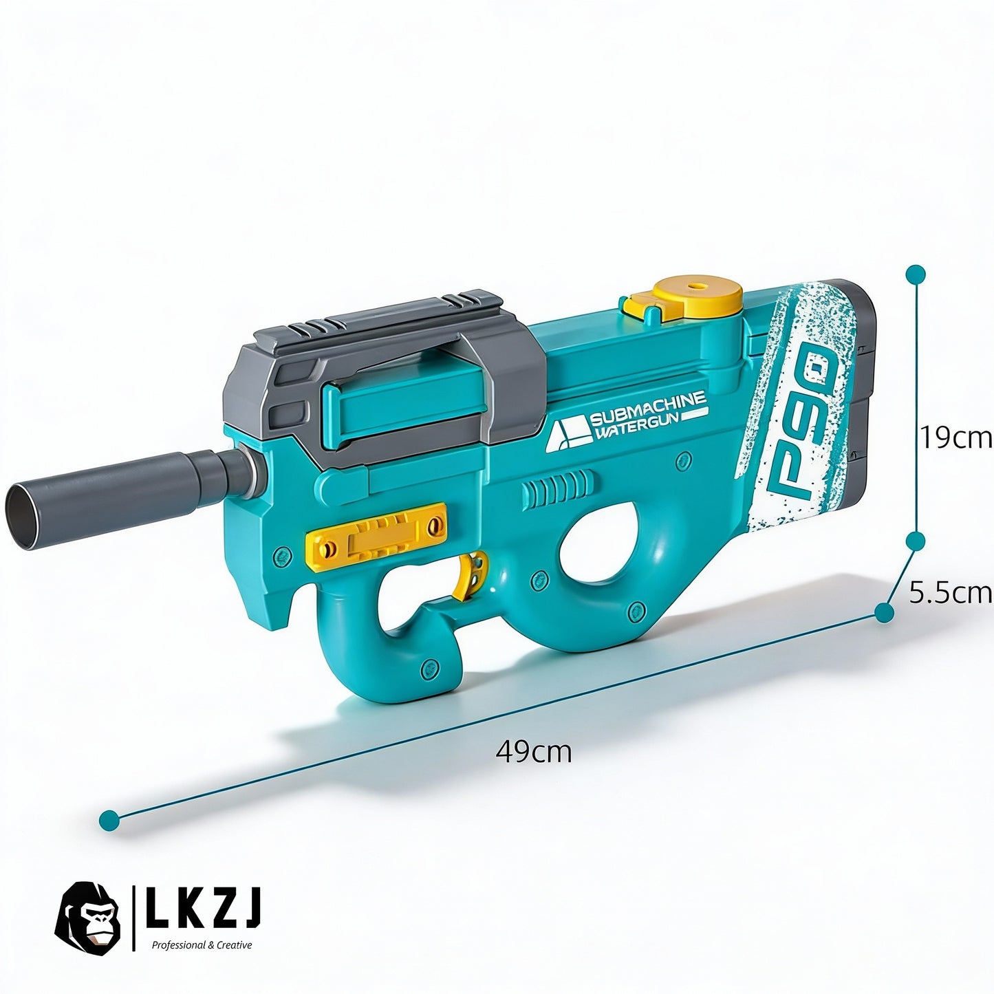 P90 Water Gun(With Large battery, Hgh rate of fire)