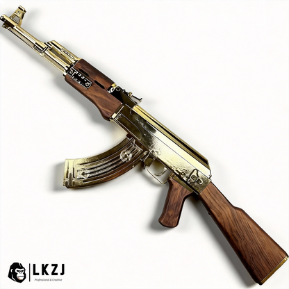 Golden/Silver AK47 Gel Blaster Toygun