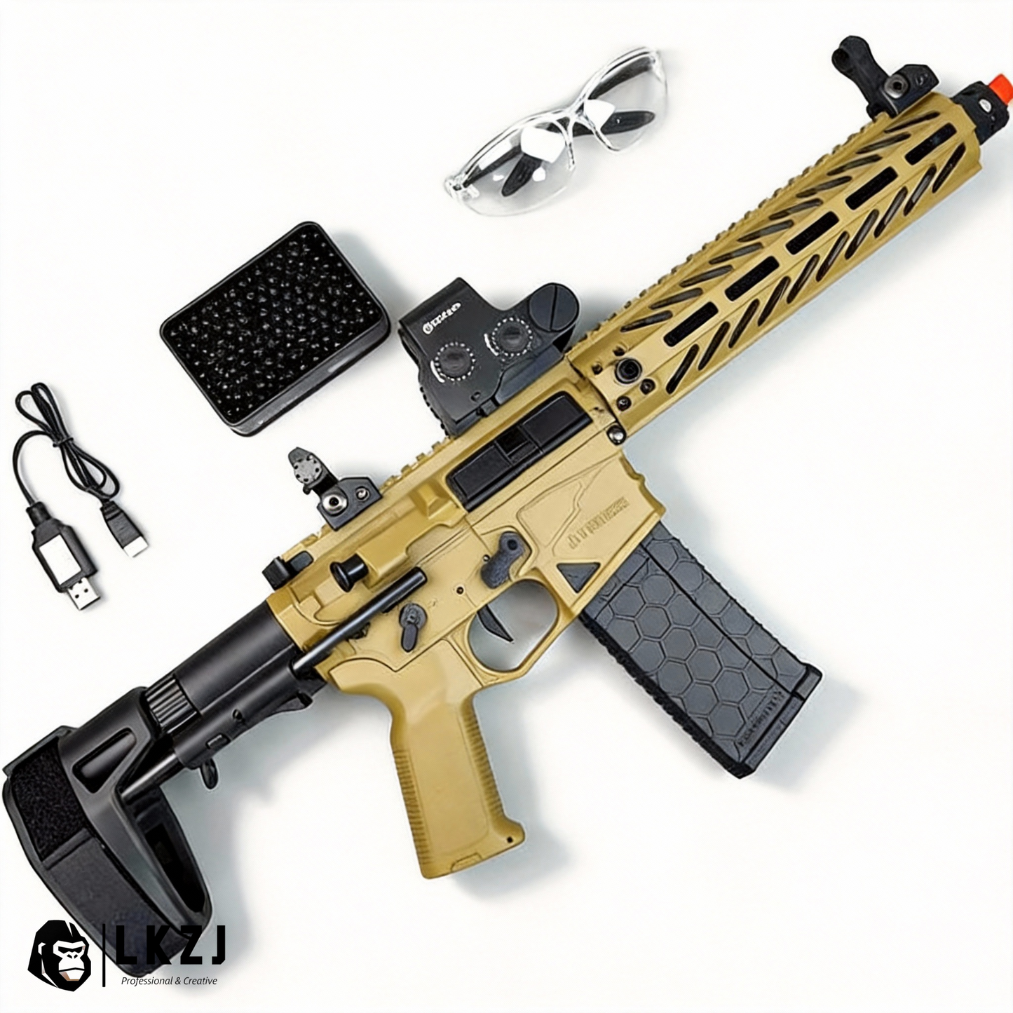 BLP Gel Blaster With Forward And Backward Movable Bolt